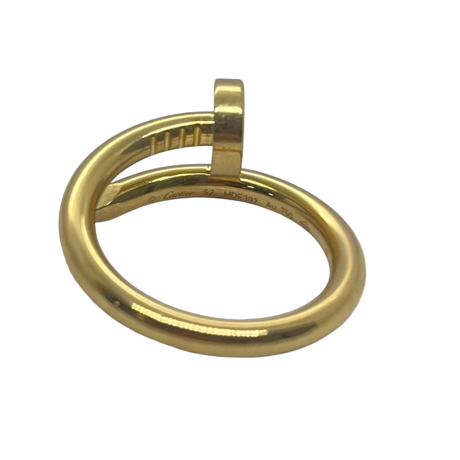 Bague CARTIER Juste un clou en or jaune - Castafiore
