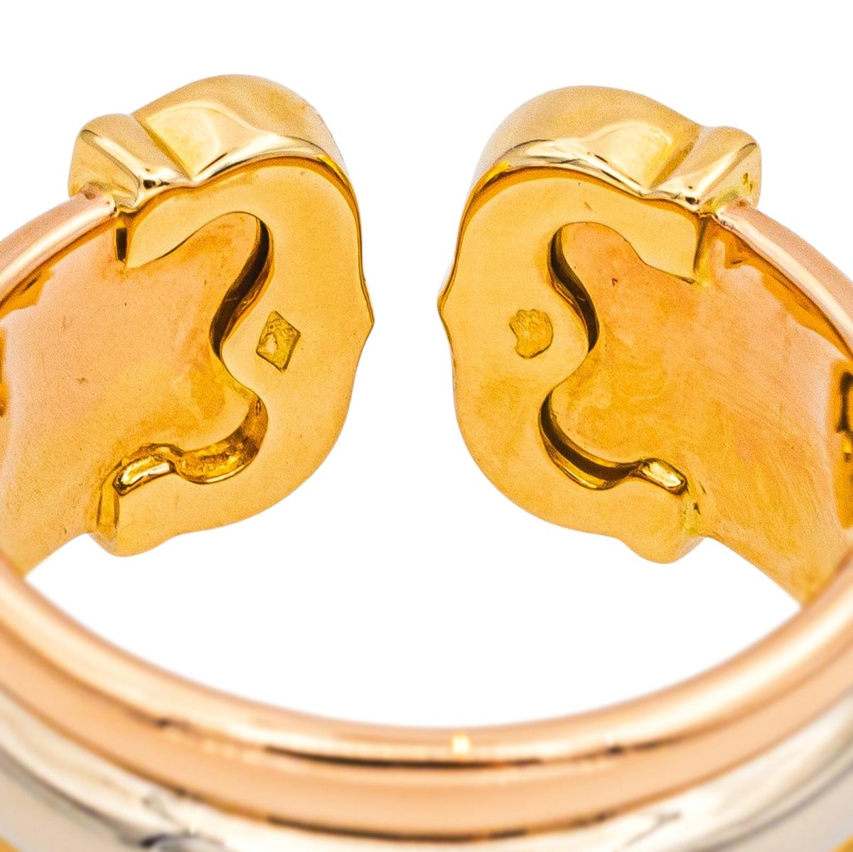 Cartier Ring C Yellow gold diamond