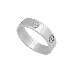Bague CARTIER, "Love Classique" en or blanc - Castafiore