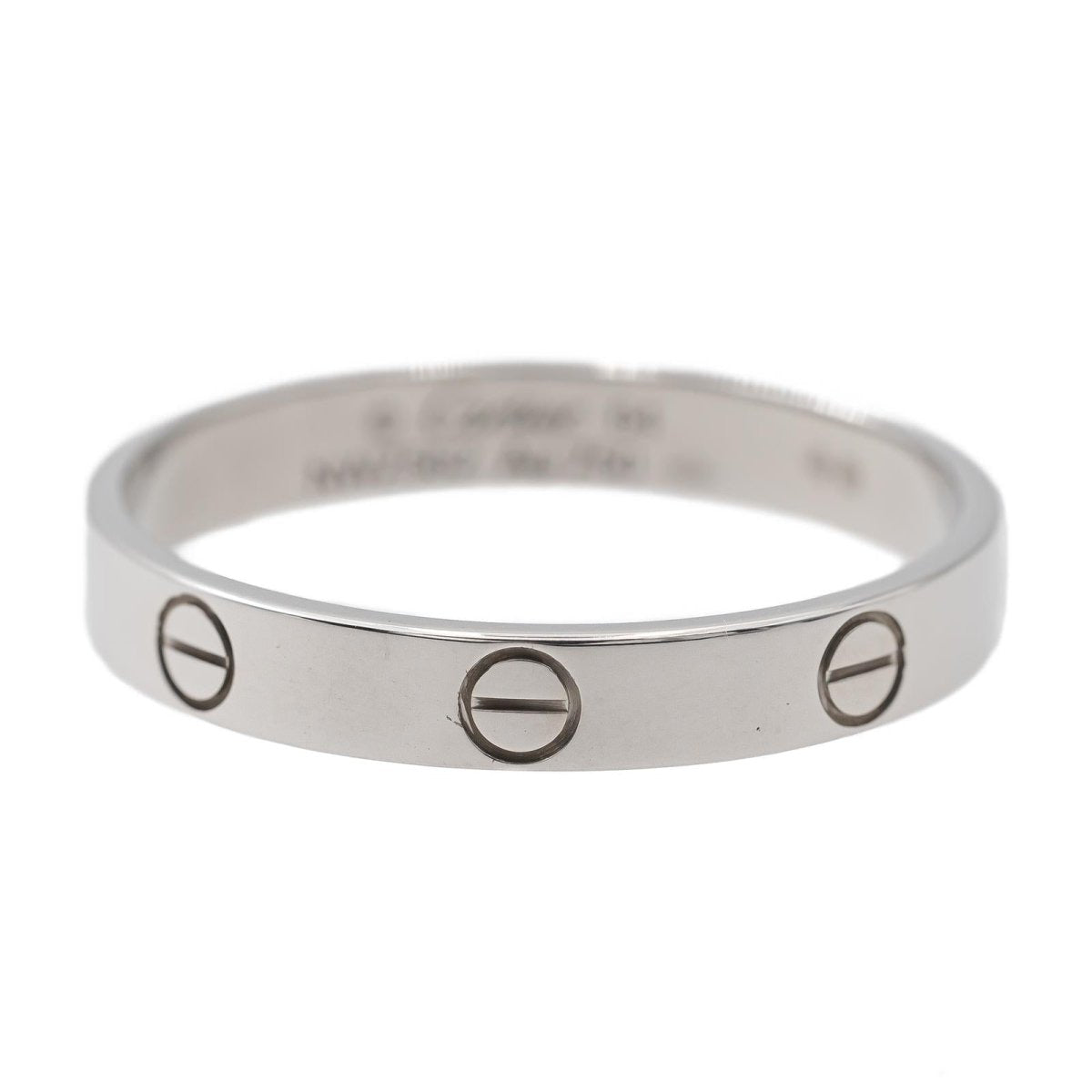 Bague CARTIER "Love" en or blanc - Castafiore