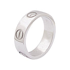 Bague Cartier "Love" en or blanc - Castafiore