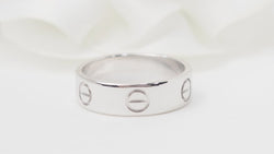 Bague CARTIER Love en or blanc - Castafiore