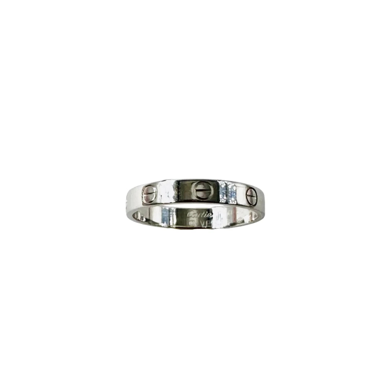 Bague CARTIER "Love" en or blanc - Castafiore