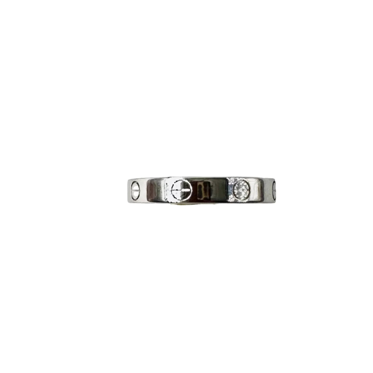 Bague CARTIER "Love" en or blanc - Castafiore