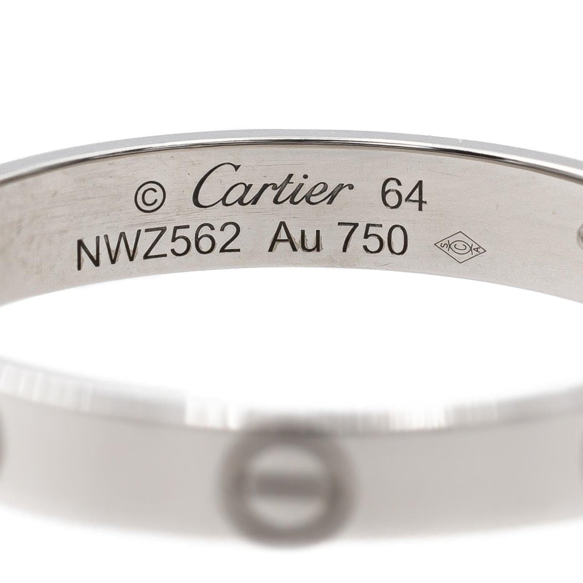 Bague CARTIER "Love" en or blanc - Castafiore