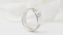 Bague CARTIER Love en or blanc - Castafiore