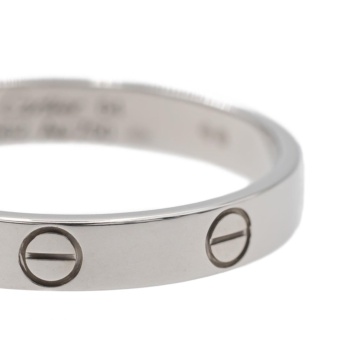 Bague CARTIER "Love" en or blanc - Castafiore