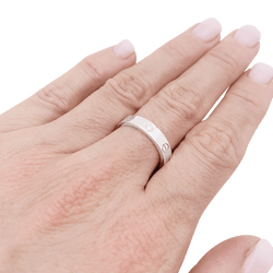 Bague Cartier "Love" en or blanc, diamant. - Castafiore