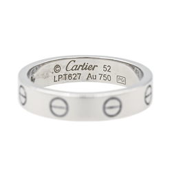 Bague CARTIER, "Love" en or blanc et diamant - Castafiore