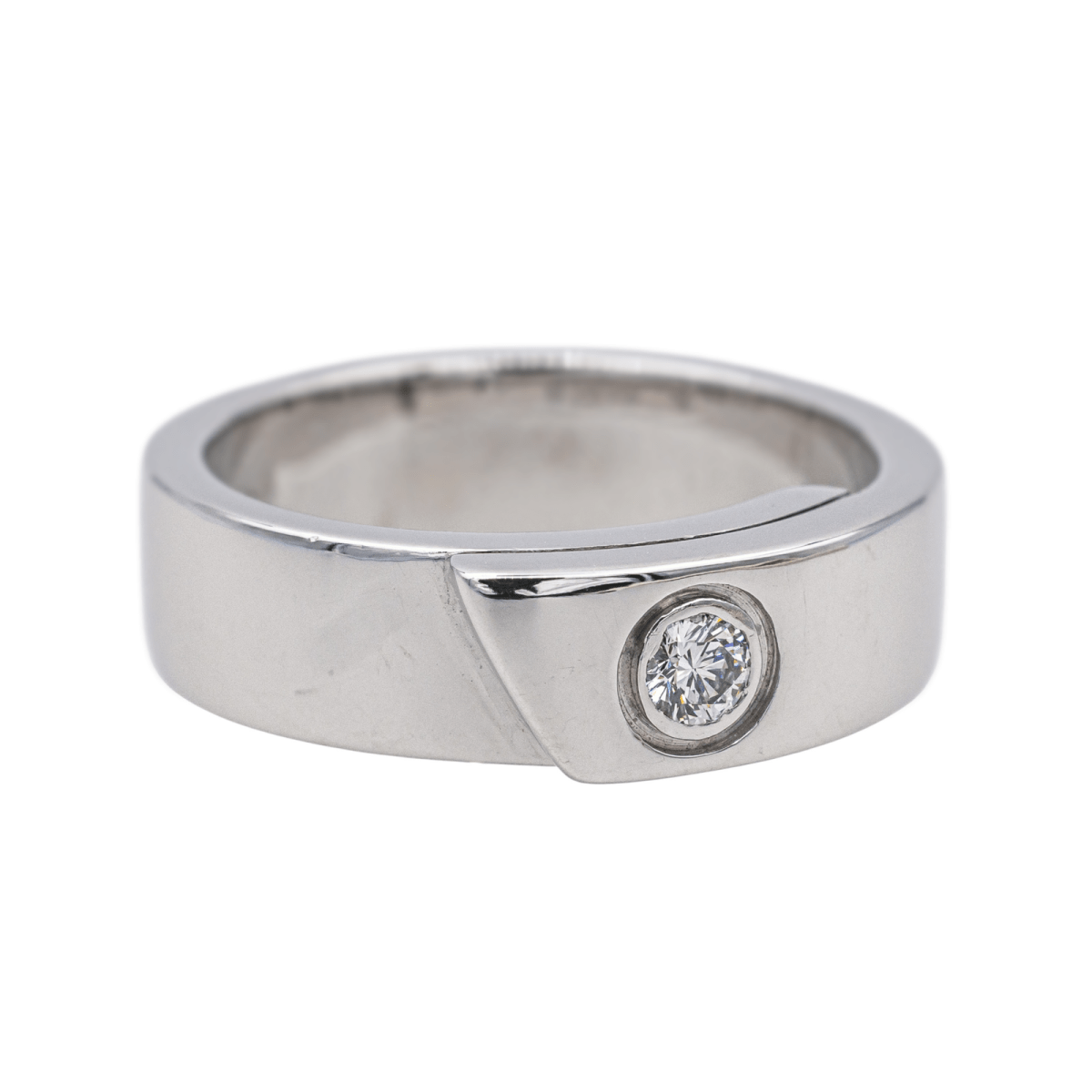 Bague CARTIER "Love" en or blanc et diamant - Castafiore