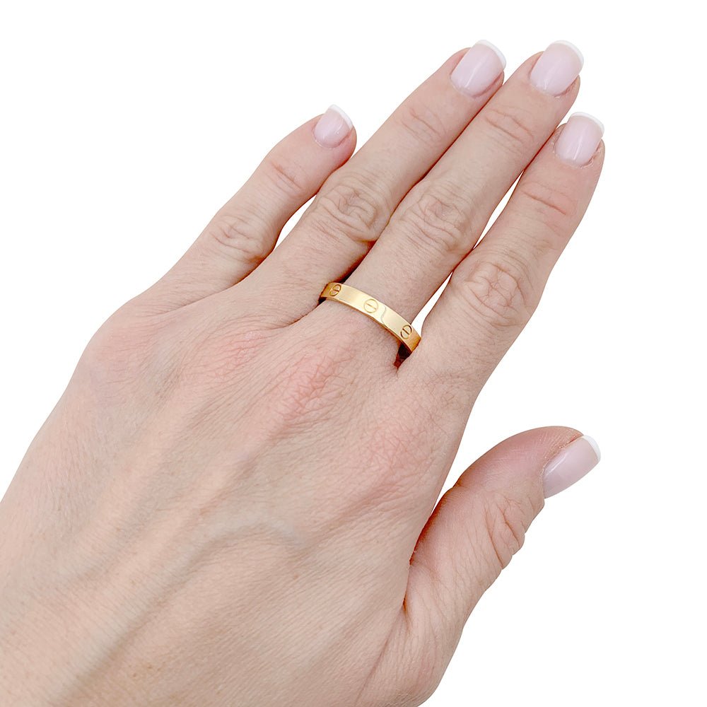 Bague CARTIER "Love" en or jaune - Castafiore