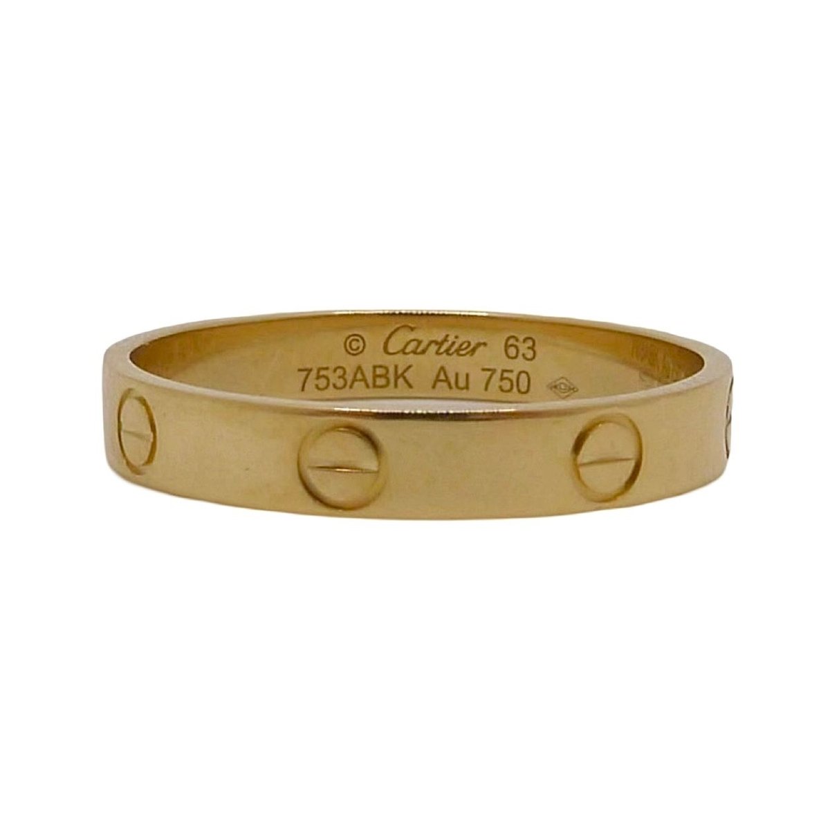 Bague CARTIER Love en or jaune - Castafiore