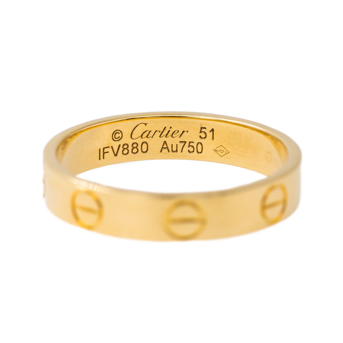 Bague CARTIER "Love" en or jaune - Castafiore