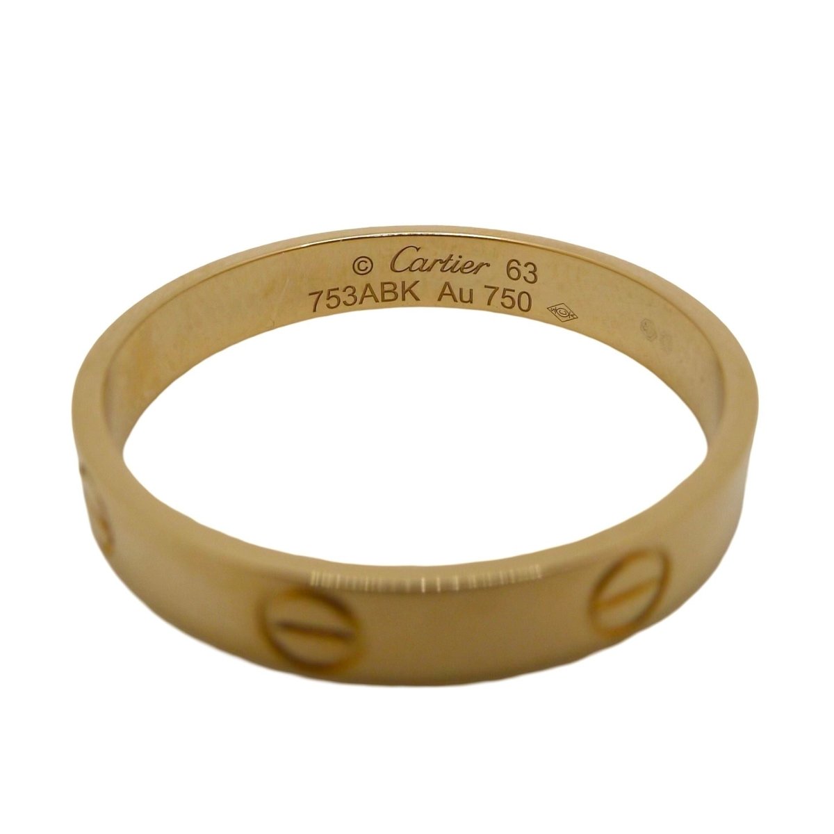 Bague CARTIER Love en or jaune - Castafiore