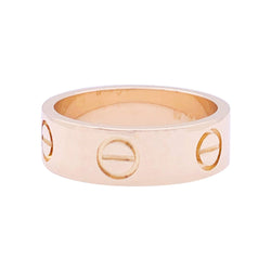 Bague CARTIER “Love" en or rose - Castafiore