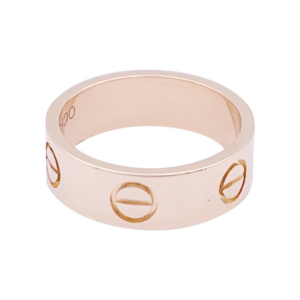 Bague CARTIER “Love" en or rose - Castafiore