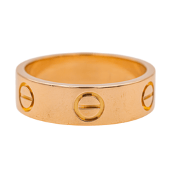 Bague Cartier Love en or rose - Castafiore