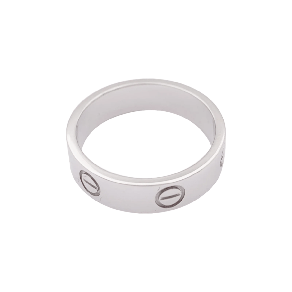 Bague Cartier "Love" en platine. - Castafiore