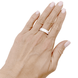 Bague CARTIER Love petit modèle en or blanc et diamant - Castafiore