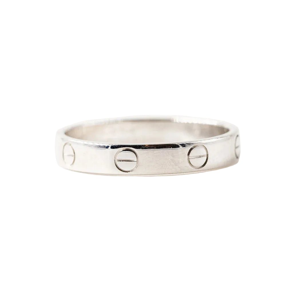 Bague CARTIER "Love" PM en or blanc - Castafiore