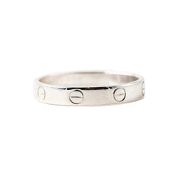 Bague CARTIER "Love" PM en or blanc - Castafiore