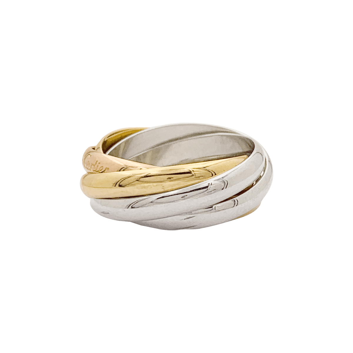 Bague Cartier, "Must de Cartier 5 anneaux", 3 ors. - Castafiore