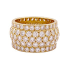 Bague CARTIER "Nigeria" en or jaune et diamants - Castafiore