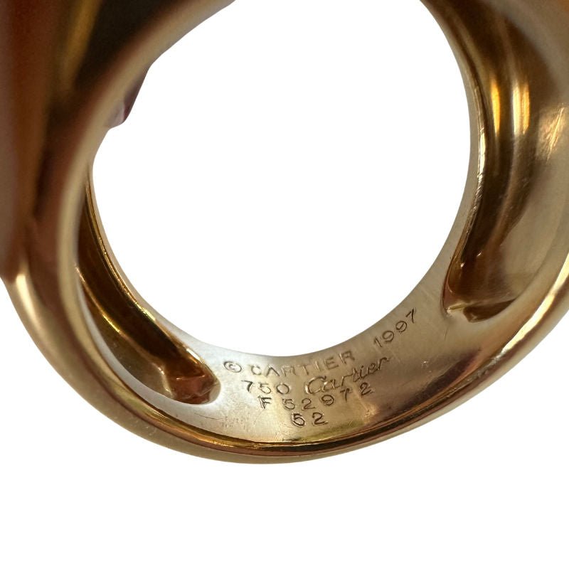 Bague CARTIER Nouvelle vague en or jaune - Castafiore