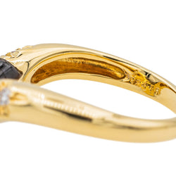 Bague Cartier Or Jaune Œil de tigre - Castafiore