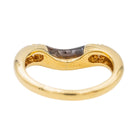 Bague Cartier Or Jaune Œil de tigre - Castafiore