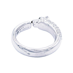 Bague Cartier, "Panthère de Cartier", or blanc, diamants - Castafiore