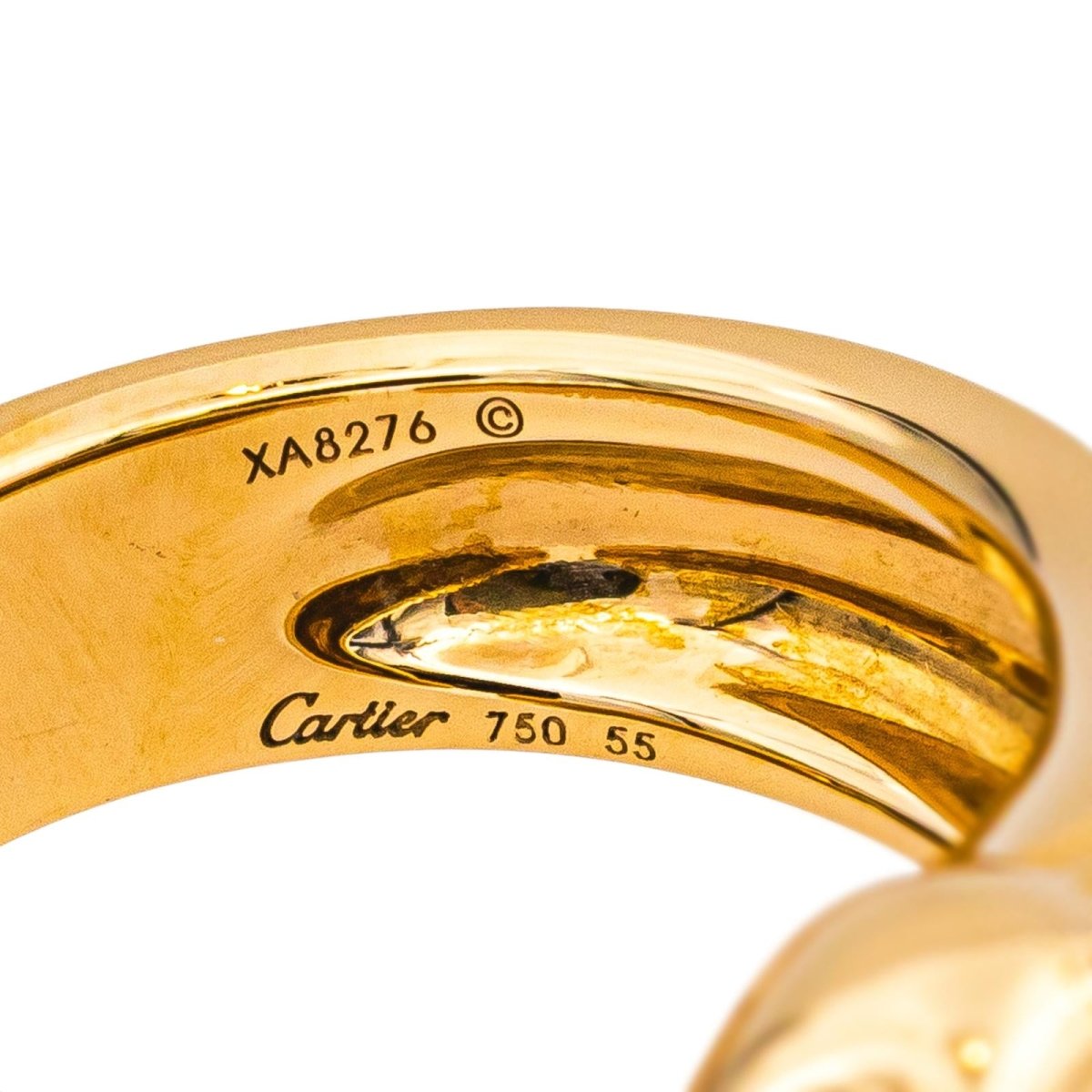 Cartier Ring Panther Yellow gold Tsavorite