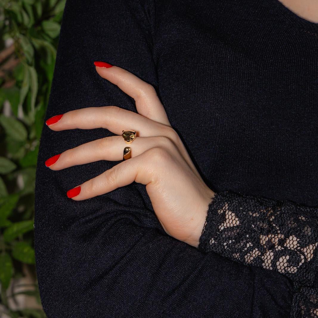 Cartier Ring Panther Yellow gold Tsavorite