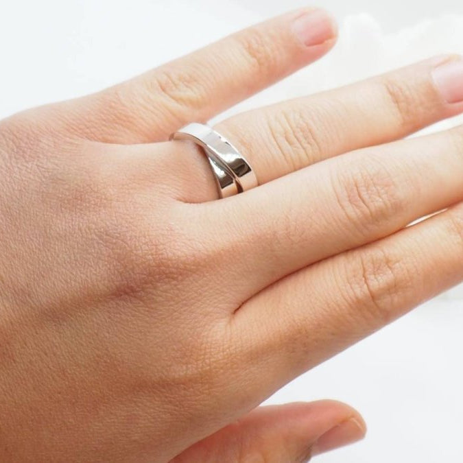 Bague Cartier Paris Nouvelle Vague en or blanc - Castafiore