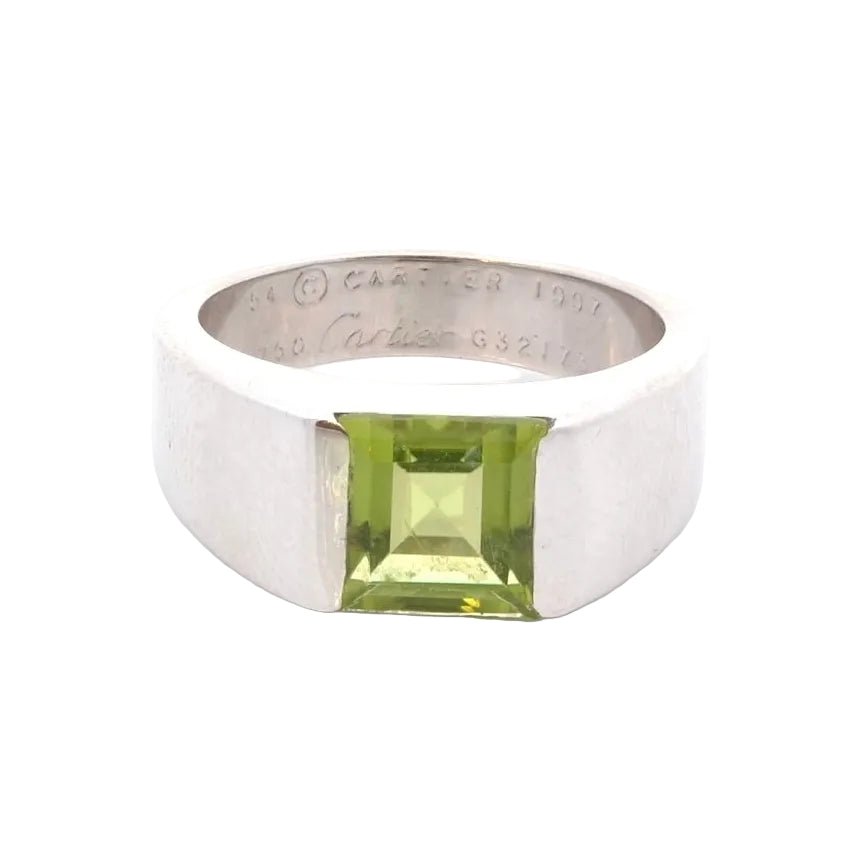 Ring Cartier peridot in 18k gold
