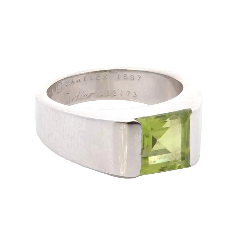Ring Cartier peridot in 18k gold