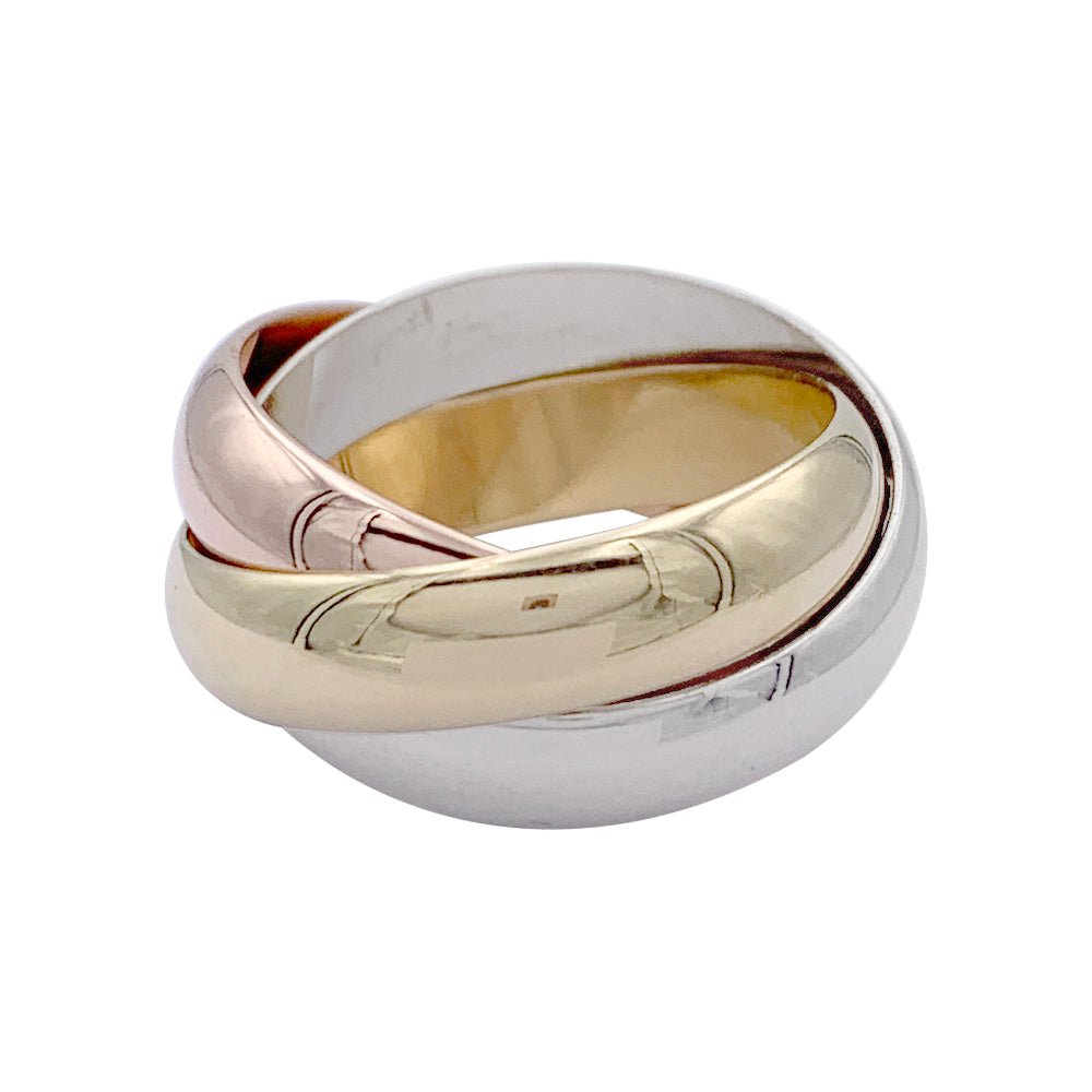 Bague Cartier "Trinity" 3 ors, grand modèle - Castafiore