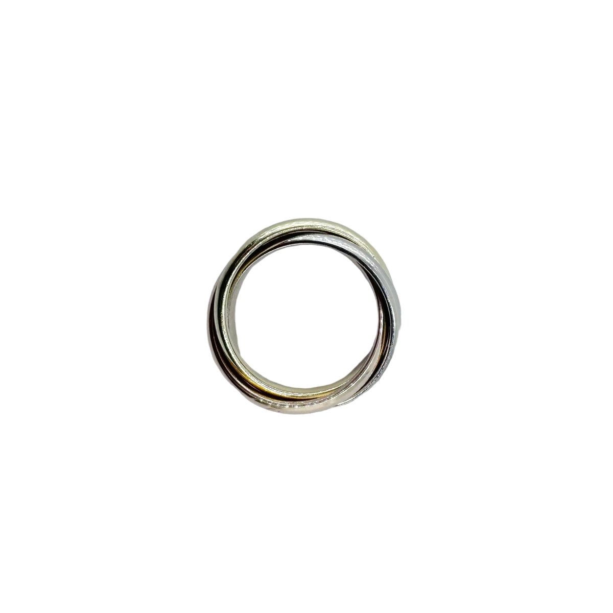 Bague CARTIER "Trinity" en or blanc, or jaune et or rose - Castafiore