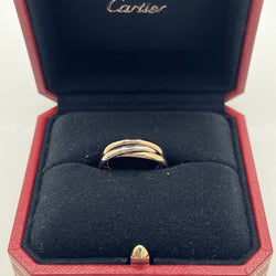 Bague CARTIER Trinity en or jaune, or blanc, or rose - Castafiore