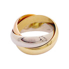 Bague CARTIER "Trinity" en or rose, jaune et blanc - Castafiore