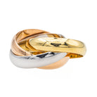 Bague CARTIER "Trinity" en ors jaune, blanc et rose - Castafiore