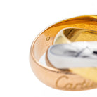 Bague CARTIER "Trinity" en ors jaune, blanc et rose - Castafiore