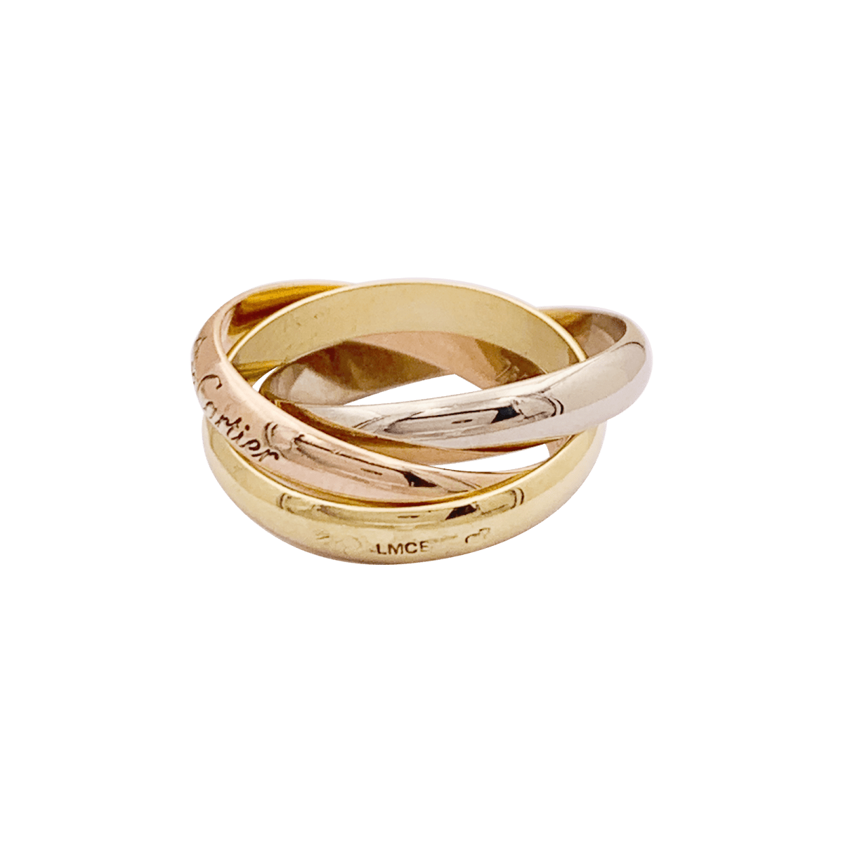 Bague CARTIER Trinity Must, trois ors. - Castafiore
