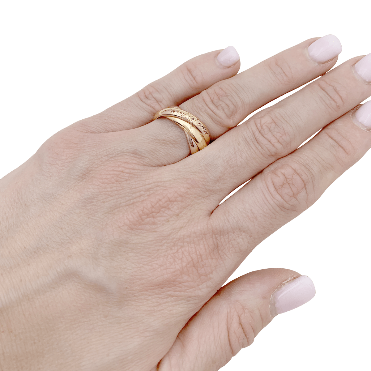 Bague CARTIER Trinity Must, trois ors. - Castafiore
