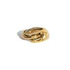 Bague CARTIER Trinity Panthère en or blanc, or jaune et or rose - Castafiore