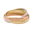 Bague CARTIER "Trinity" trois ors - Castafiore