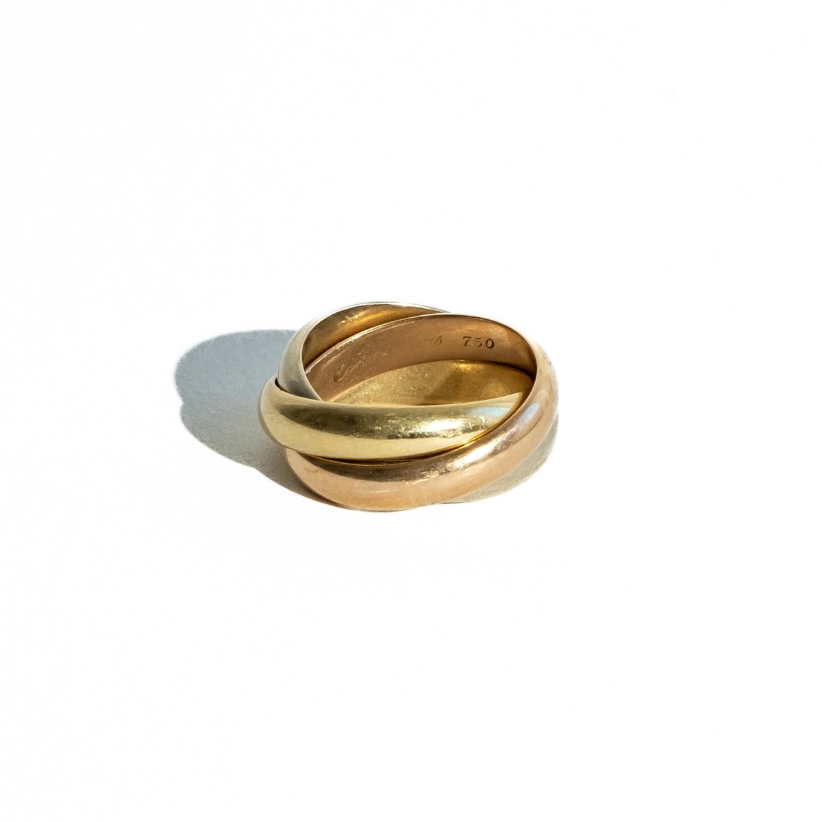 Bague CARTIER Trinity trois ors - Castafiore