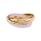 Bague CARTIER "Trinity" trois ors - Castafiore