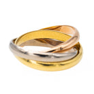 Bague CARTIER "Trinity" trois ors - Castafiore