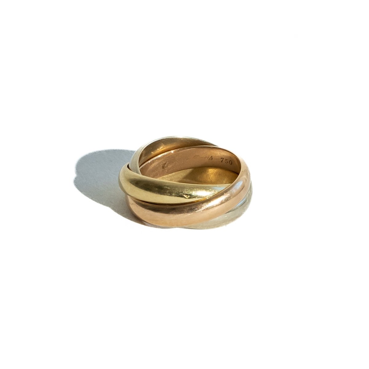 Bague CARTIER Trinity trois ors - Castafiore